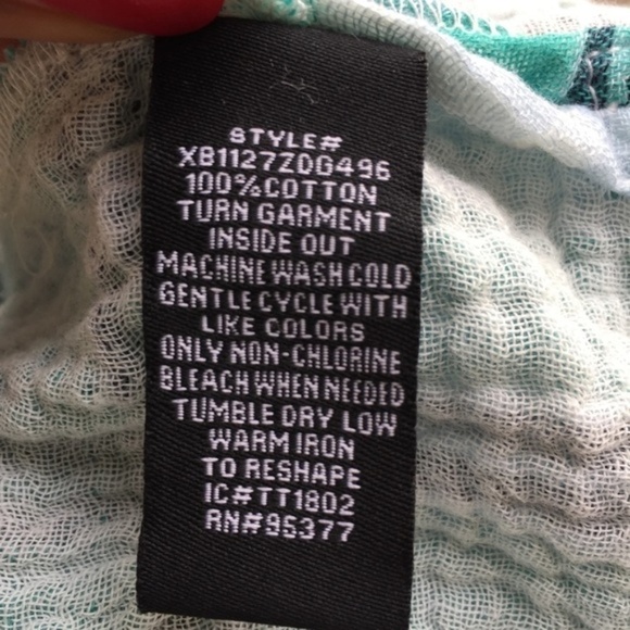 NWT Sanctuary Bloom Plaid Long Sleeves Top Green S - Picture 5 of 5